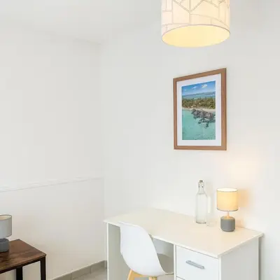 Plan de l'établissement Élégant rez-de-jardin 4 chambres à Angers
