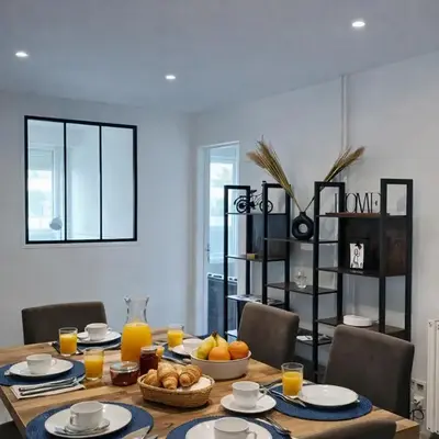 Élégant rez-de-jardin 4 chambres à Angers
