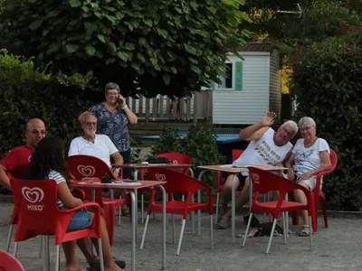 Clients de l'établissement Mobil-home confortable avec terrasse - API-1-52-451