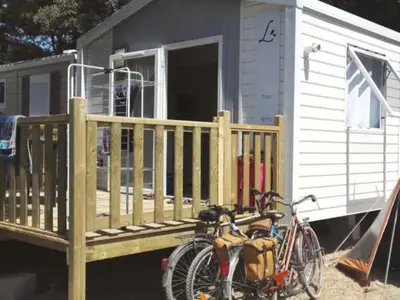 Plan de l'établissement Mobil-home avec terrasse à Saint-Michel-Chef-Chef - API-1-52-504
