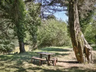 Paysage naturel près de le camping
