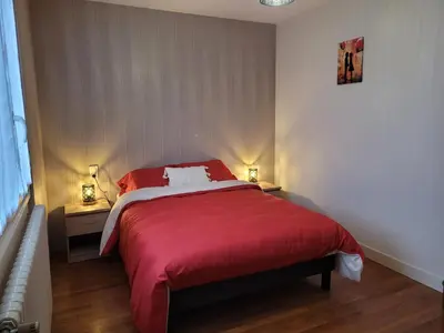 Plan de l'établissement Chambre confortable et chaleureuse