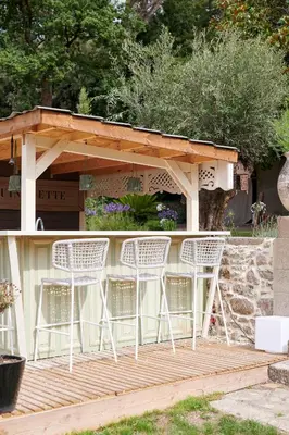Balcon ou terrasse dans l'établissement Villa Po'Strophe - Bâtiment classé avec piscine