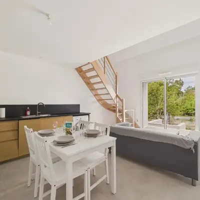Appartement pour 4 à St-Jean-de-Mont - Jardin