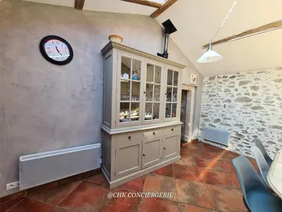 Plan de l'établissement La Dorgisière - Ferme du XVIIe rénovée, grand jardin arboré à 15 min du Puy duFou