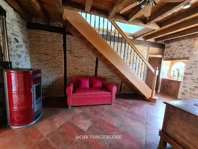 Plan de l'établissement La Dorgisière - Ferme du XVIIe rénovée, grand jardin arboré à 15 min du Puy duFou