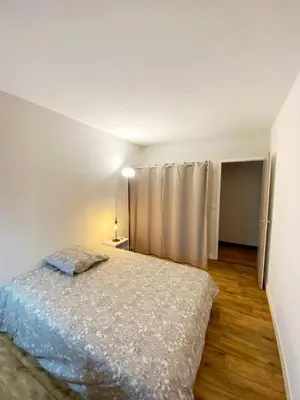 Un ou plusieurs lits dans un hébergement de l'établissement Alcove, 4 Chambres - Proche tram - Centre Nantes