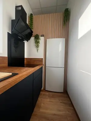 Cuisine ou kitchenette dans l'établissement La Récré