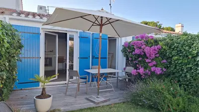 Jardin de l'établissement Maison Noirmoutier plage des Sableaux