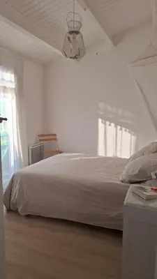 Un ou plusieurs lits dans un hébergement de l'établissement Maison Noirmoutier plage des Sableaux