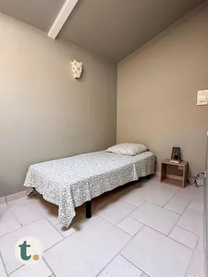 Un ou plusieurs lits dans un hébergement de l'établissement Tranquiloue - Calme & Charme - 17min du Puy du Fou