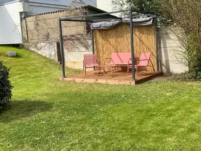 Jardin de l'établissement Maison Saint Marc sur Mer