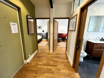 Plan de l'établissement Intemporel 4 pers 2 chambres TV WiFi