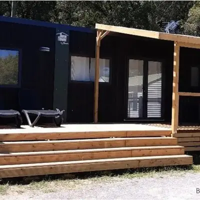 Mobil-home confortable avec 2 chambres et cuisine équipée - API-1-52-481