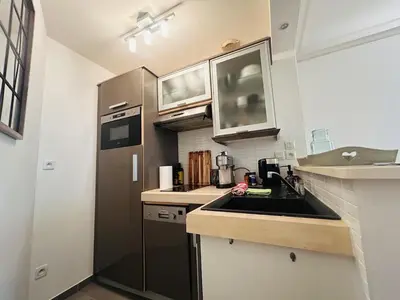Cuisine ou kitchenette dans l'établissement Casa Paisible