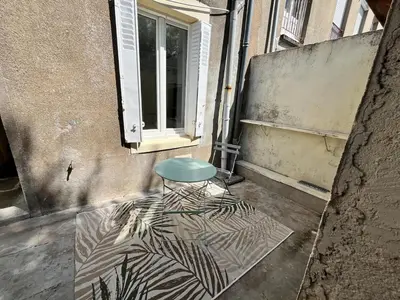Balcon ou terrasse dans l'établissement Instant Cosy 2pers Tv Wifi