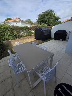 Terrasse ou espace extérieur de l'établissement Maison plage et golf