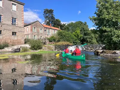 Vue sur la rivière ou le fleuve situé(e) à proximité de la maison de vacances
