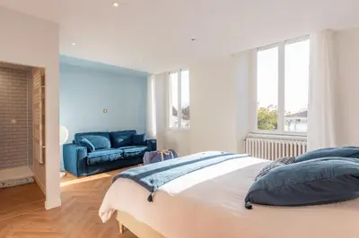 Un ou plusieurs lits dans un hébergement de l'établissement Maison de L'Apothicaire