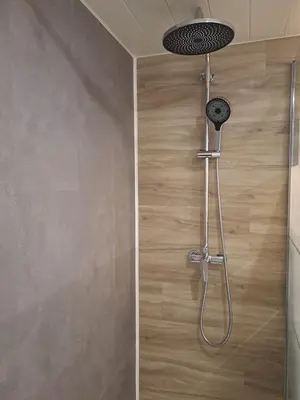 Salle de bains dans l'établissement Studio neuf à Carquefou, proche Nantes
