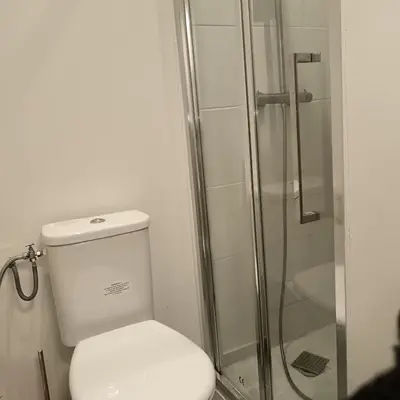 Salle de bains dans l'établissement Studio chez l'habitant