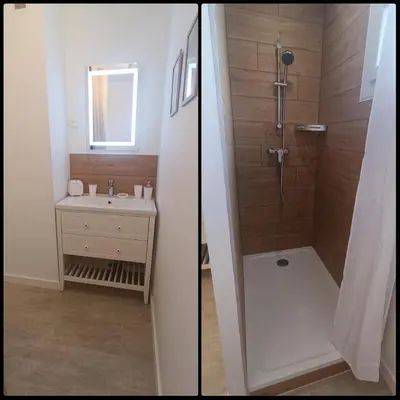 Salle de bains dans l'établissement Appartement lumineux et cosy