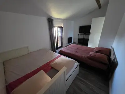 Un ou plusieurs lits dans un hébergement de l'établissement Maisonnette familiale entre Nantes et Pornic