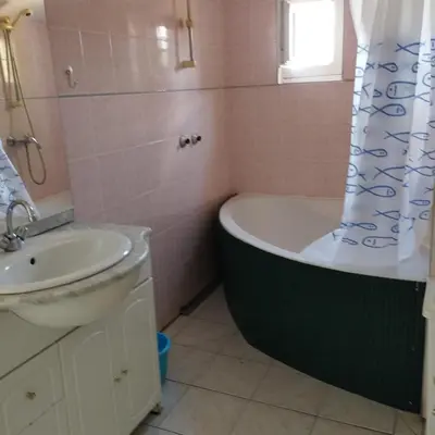 Salle de bains dans l'établissement Gîte tout confort 5 mn du Lion d'Angers