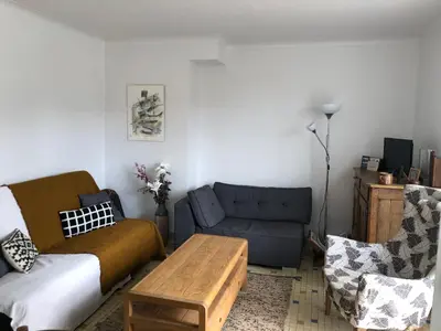 Coin salon dans l'établissement Maison Pornic a 300m de la plage