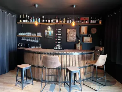 Boissons dans l'établissement La Carolina - Love Room - Luxe - Balnéo