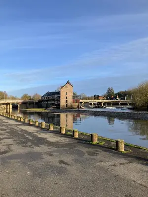Vue sur la rivière ou le fleuve situé(e) à proximité de la maison de vacances