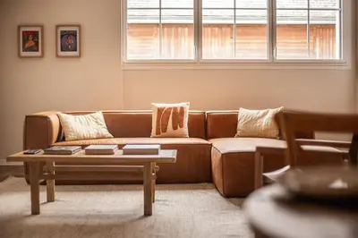 Coin salon dans l'établissement L'Attirance, Loft de Charme !