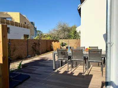 Balcon ou terrasse dans l'établissement Villa Port Pincé in Pornichet