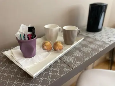 Plan de l'établissement Chambre cozy avec sdb privée à 7min de la gare