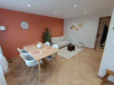 Coin salon dans l'établissement Le Lila