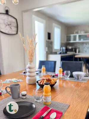 Nourriture dans la maison de vacances ou à proximité