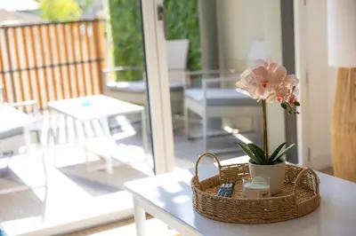 Coin salon dans l'établissement Entre Loire et Vignes