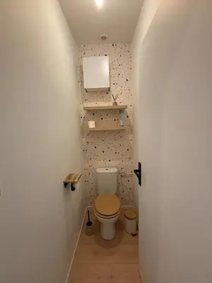 Salle de bains dans l'établissement Charmant appartement tout confort