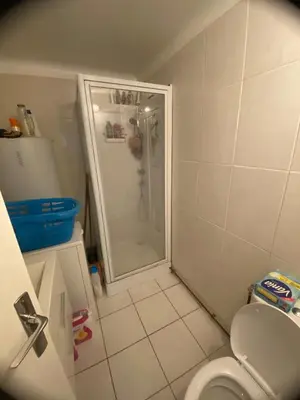 Salle de bains dans l'établissement studio Nantes sud