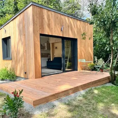 Studio bois indépendant aux portes de Nantes