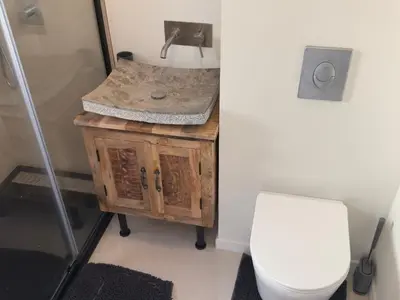 Plan de l'établissement Studio Neuf avec Jardin Climatisation Smart TV, Nantes