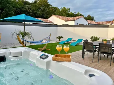 Piscine de l'établissement Rincon del Mar - Maison & spa privatif ou située à proximité