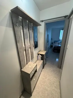 Un ou plusieurs lits dans un hébergement de l'établissement Waterfront apartment - Plage des Mouettes