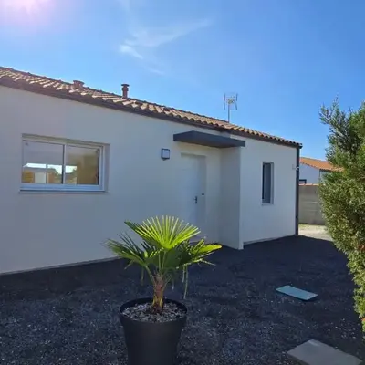 Maison calme 4 pers. à 3km de la mer avec jardin
