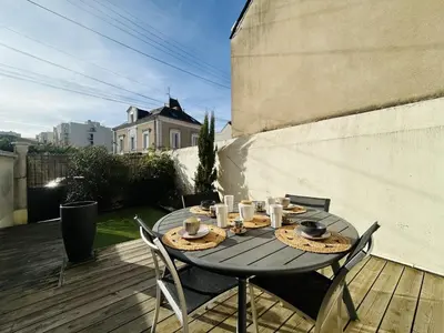 Balcon ou terrasse dans l'établissement Casa Volney