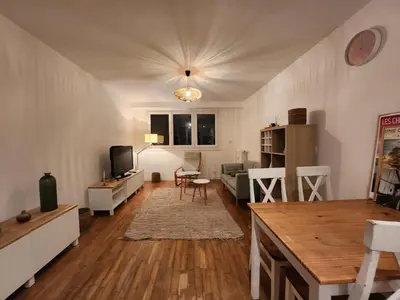 Télévision ou salle de divertissement dans l'établissement T3 Cosy Zola parking