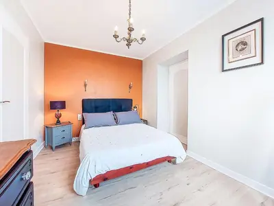 Un ou plusieurs lits dans un hébergement de l'établissement Holiday Home Les Goganes by Interhome