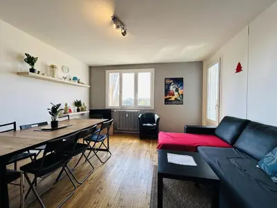 Coin salon dans l'établissement Casa Bichon