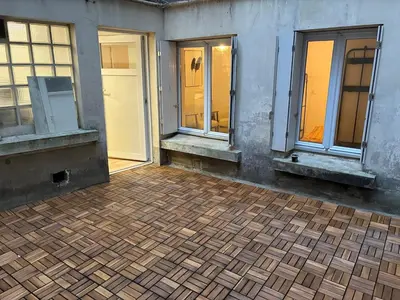 Plan de l'établissement Studio Cozy avec terrasse idéalement situé