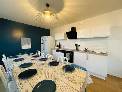 Cuisine ou kitchenette dans l'établissement Casa Grand Groupe